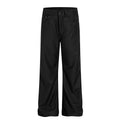 Black basic jeans for men and women